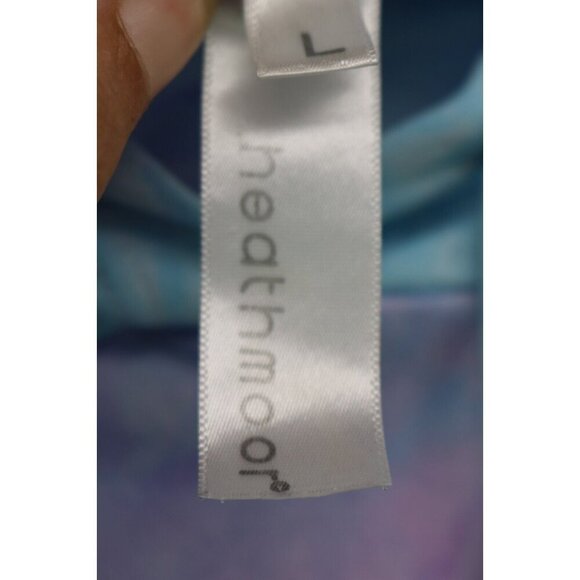 Heathmoor Women's Pajama Set-Hooded Top & Shorts-Size Large-Dolman Sleeves - Picture 4 of 12